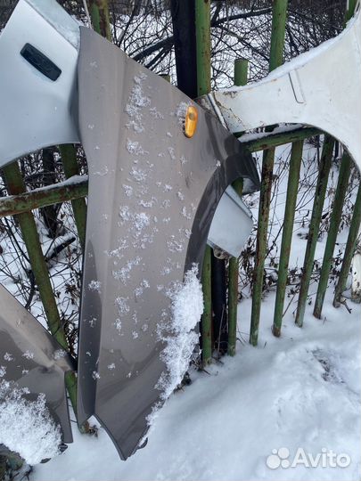 Крыло переднее левое Granta fl цвет кориандр