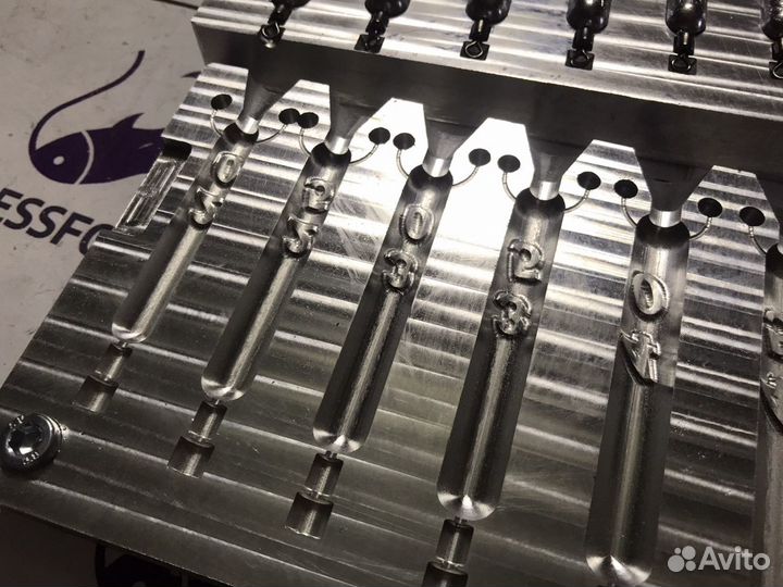 Форма чпу для литья грузил «Дропшот 20-50»