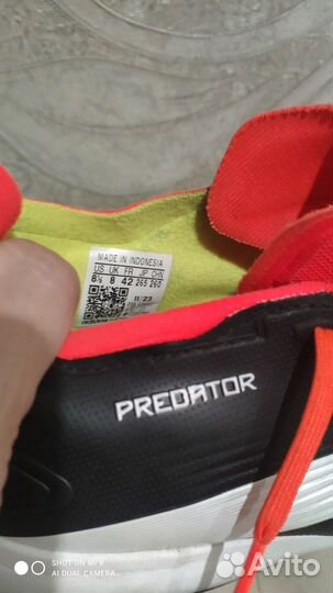 Кроссовки для футбола adidas predator TF