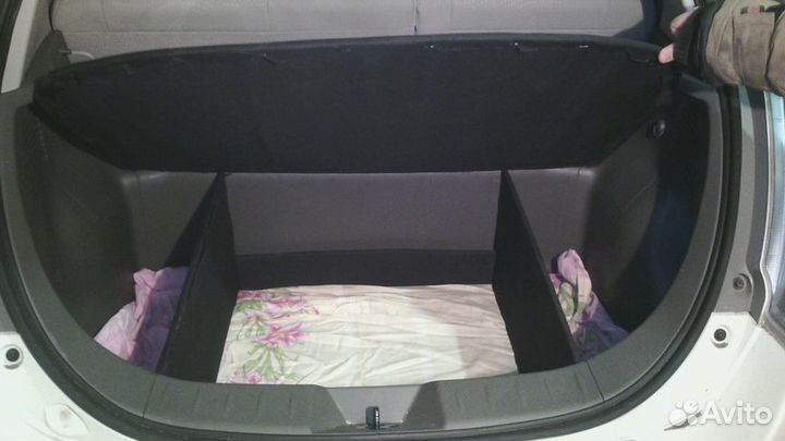 Органайзер Ящик в багажник Ниссан Лиф Ровный пол