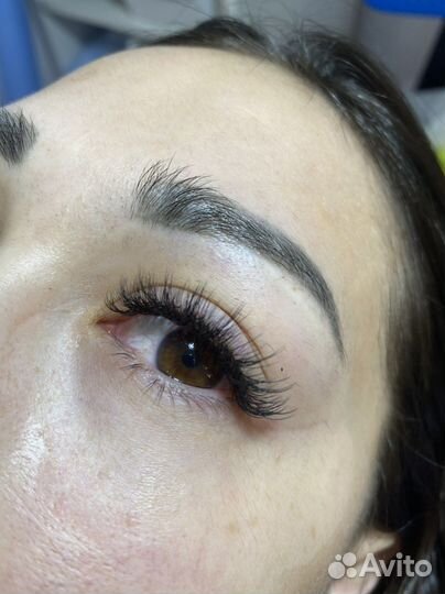 Наращивание ресниц (ламинирование )