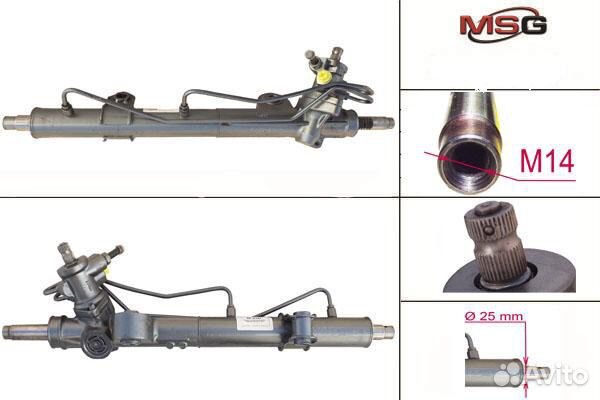 Рулевая рейка Nissan Primera P12 оригинал