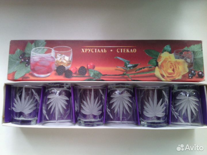 Стопки для водки и коньяка Новые СССР