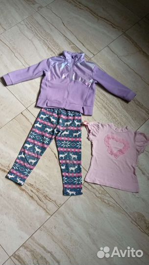 Вещи на девочку пакетом 122