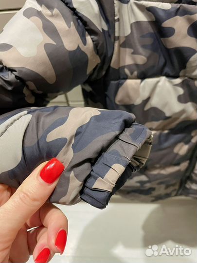 Пуховик детский зимний 128 см