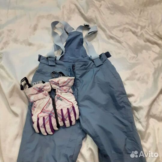 Горнолыжные штаны и перчатки