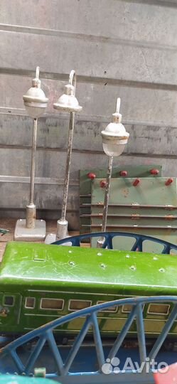 Игрушка СССР: железная дорога 