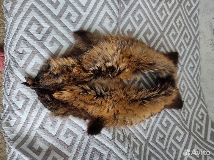 Воротник из енота