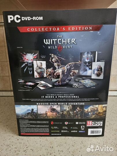 Коллекционное издание Ведьмак 3: Дикая Охота