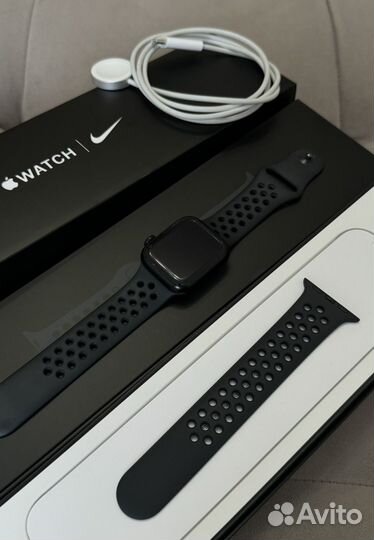 Часы apple watch 7 41 mm nike