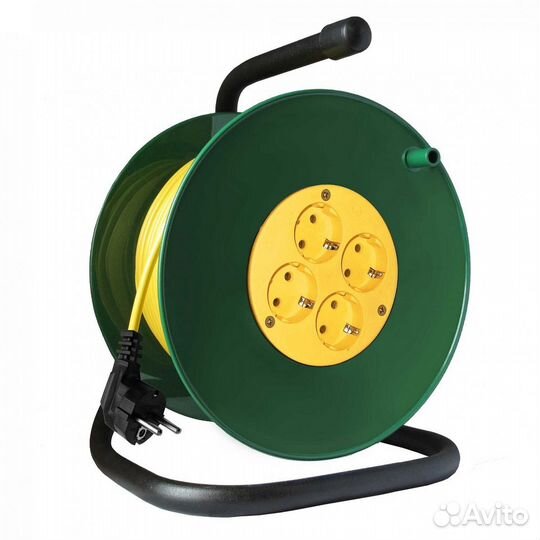 Удлинитель Союз на катушке 4 гн. 20 м. 3.7 кВт. с