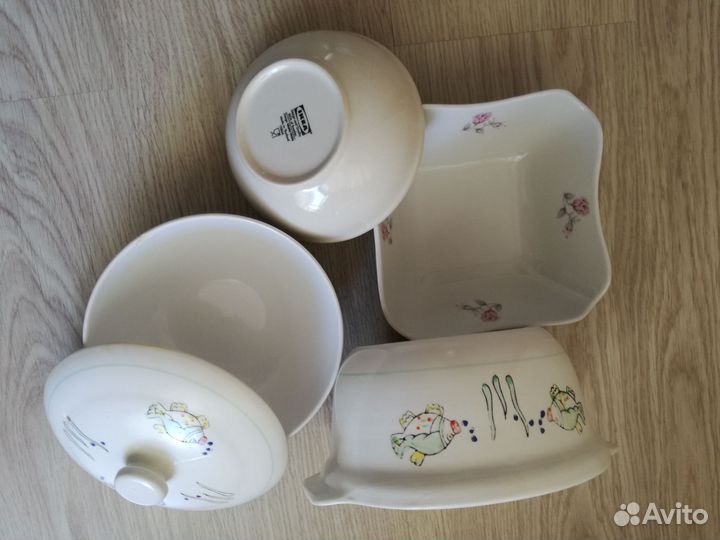 Посуда фарфор 10 предметов