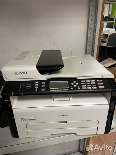 Мфу с wifi ricoh sp212sfnw