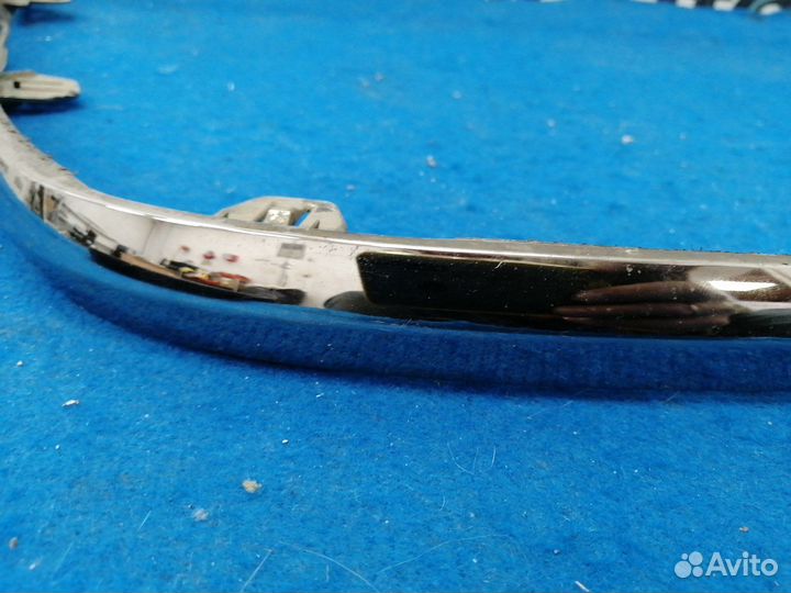 Молдинг заднего бампера левый хром 85075-JN00A