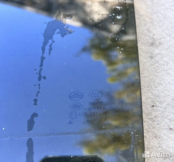 Стекло двери заднее левое Great Wall Hover H3