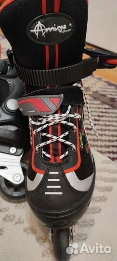 Ролики роликовые коньки 38 39 40 41