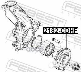 К-кт подшипника ступицы Ford Focus 11 2182CDH