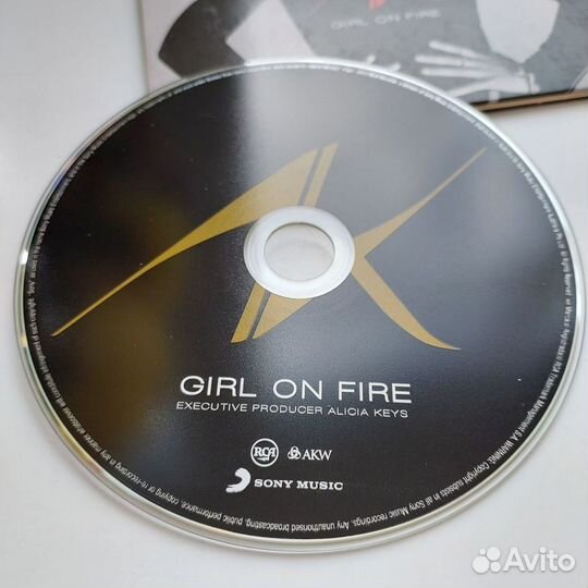 CD Alicia Keys Girl On Fire 2012 фирменный