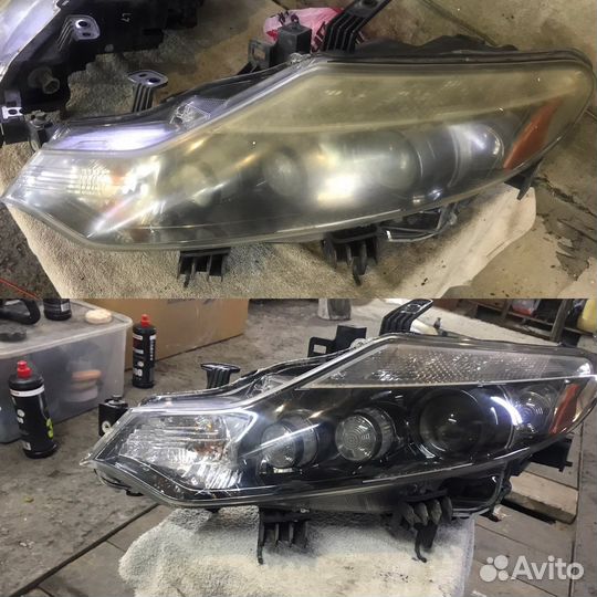 Полировка и ремонт фар