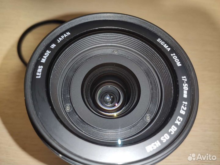 Объектив Sigma 17-50 f/2.8 DC EX HSM OS Canon EF-S