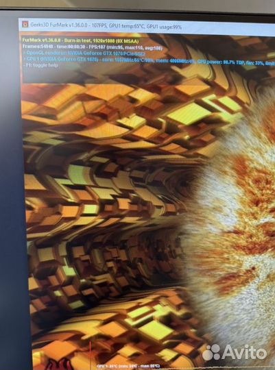 Видеокарта gtx1070 8Gb