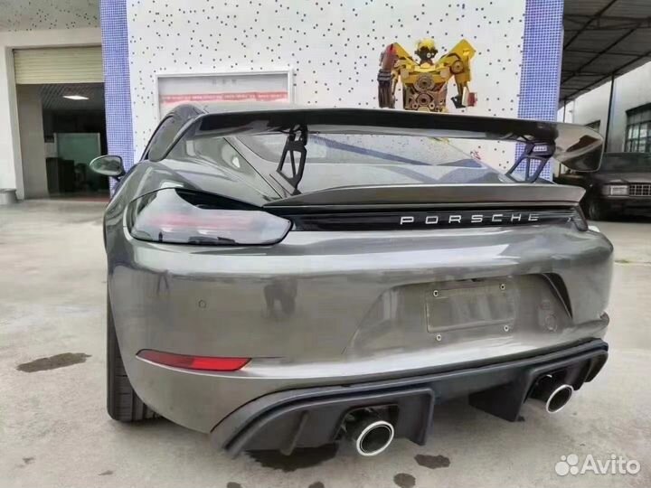 Обвес на Porshe Cayman/Boxster 718 в стиле GT4