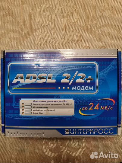 Модем adsl 2+ Интеркросс