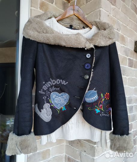 Дубленка куртка Desigual р. 44(S)