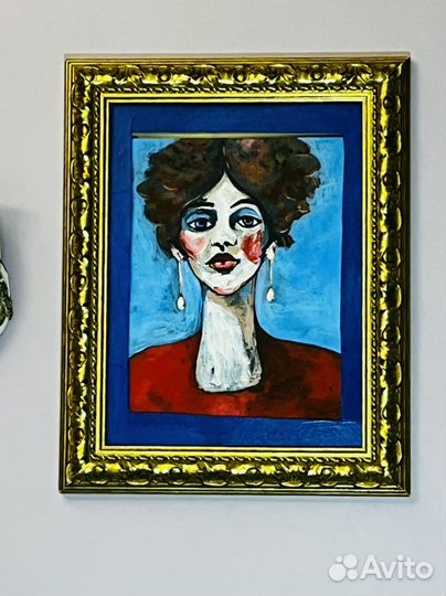 Интерьерный портрет в подарочной упаковке