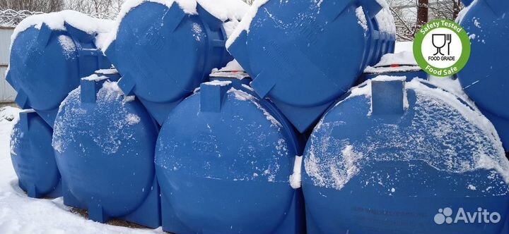 Емкость пластиковая новая 500 л / Доставка по РФ