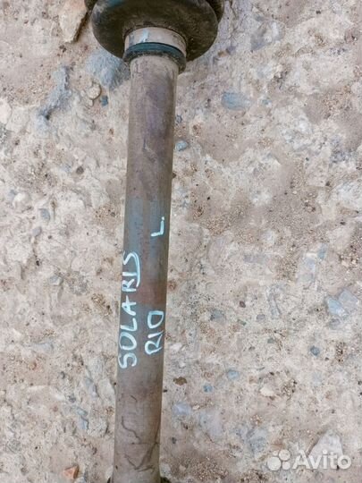 Привод передний левый Kia Rio 3