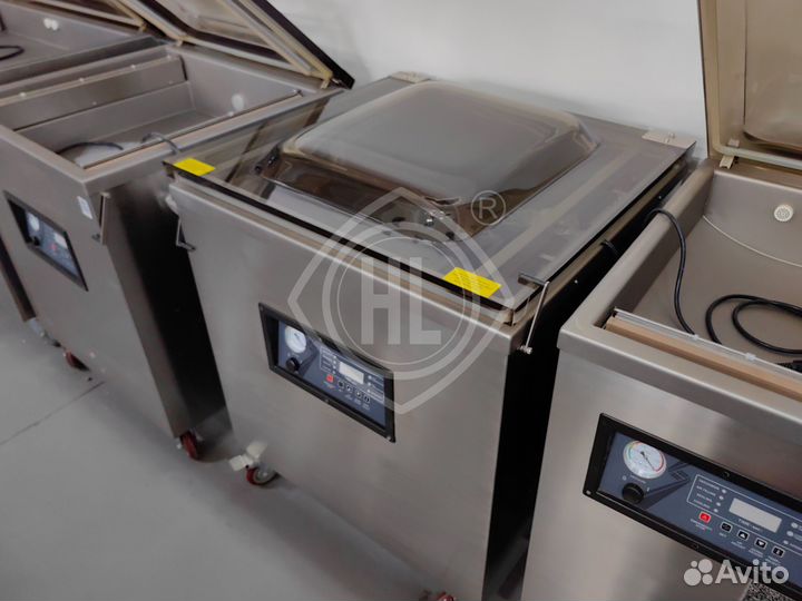 Вакуумный упаковщик DZQ-1000/2L (нерж., газ)