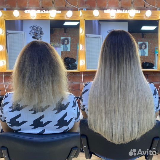 Наращивание волос, Коррекция наращивания