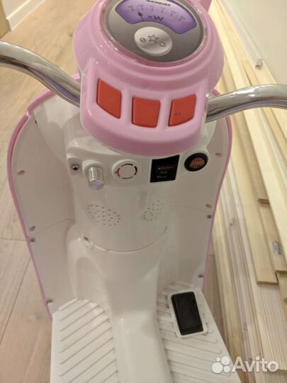 Детский мотоцикл электро скутер Kreiss