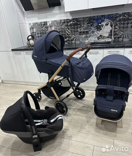 Коляска carello epica 3 в 1