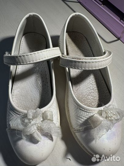Туфли для девочки нарядные