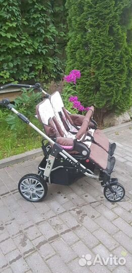 Коляска для двойни