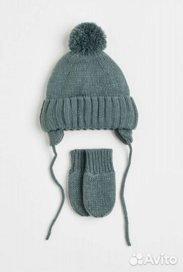 Шапки hm 74/80 разные новые