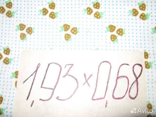 Отрез ткани хлопок СССР