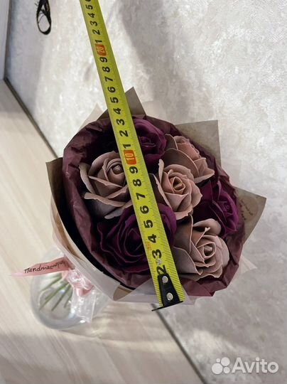 Букет мыльные розы