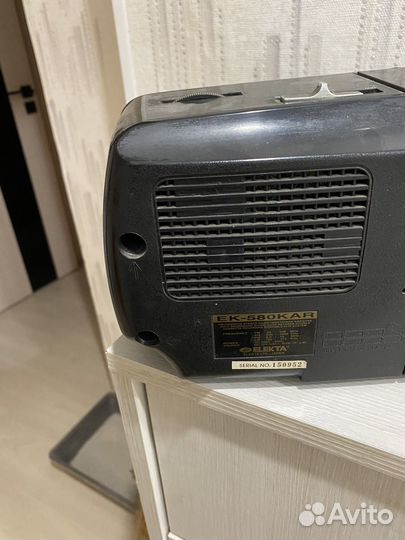 Магнитофон (+радио) elekta б/у рабочий