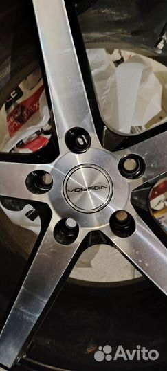 Комплект колес r17 (диски Vossen VPS 5х114,3 BMF+ш