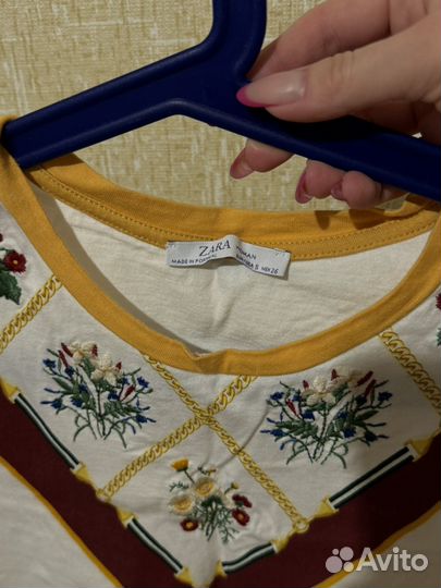 Футболка женская zara S