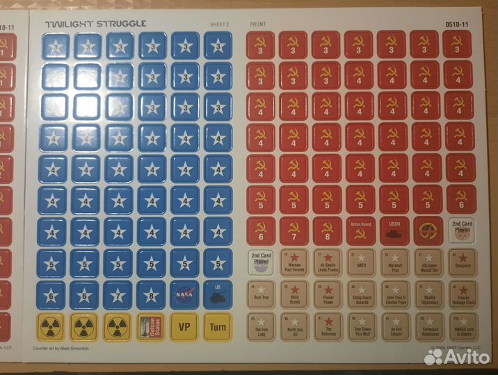 Twilight Struggle Deluxe Ed. для Николая