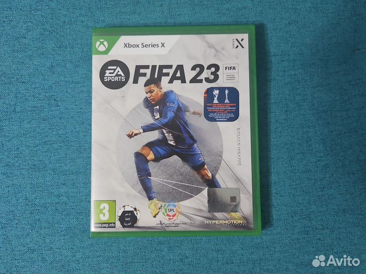 Диск на xbox fifa 23