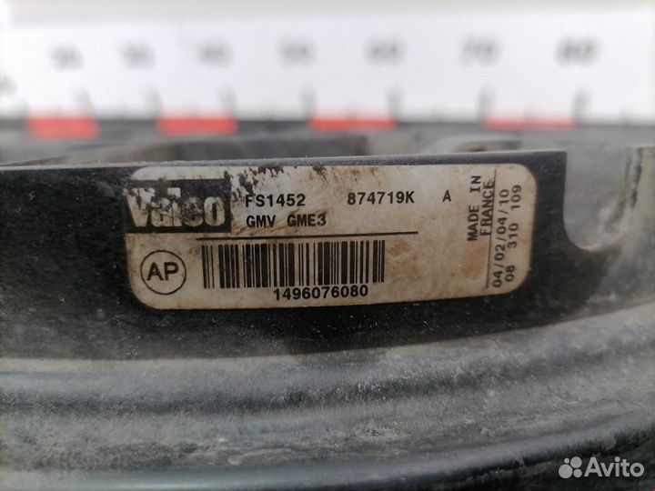 Диффузор вентилятора Citroen Jumpy 2004