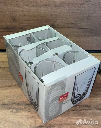 Стаканы RCR Trix, Италия, Хрусталь