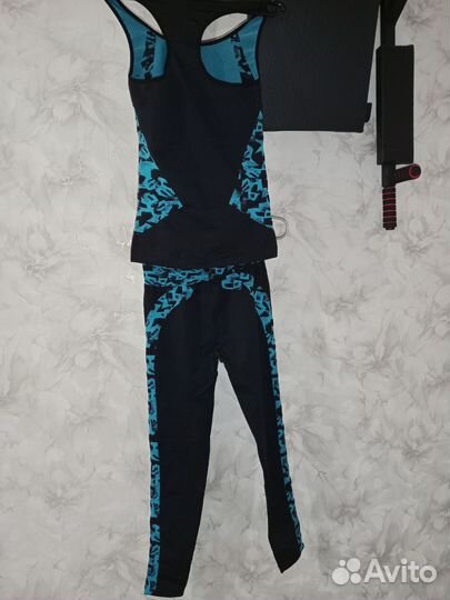 Комплект для тренировок, фитнеса, спорт 44-46