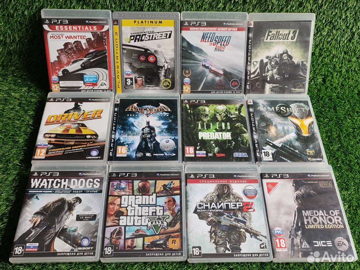 Игры PS3 Batman GTA 5 NFS