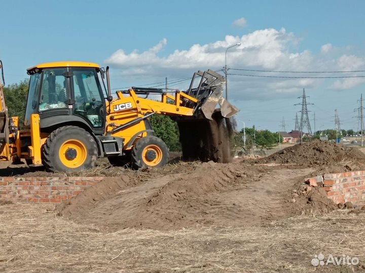 Услуги опытного экскаватора погрузчика